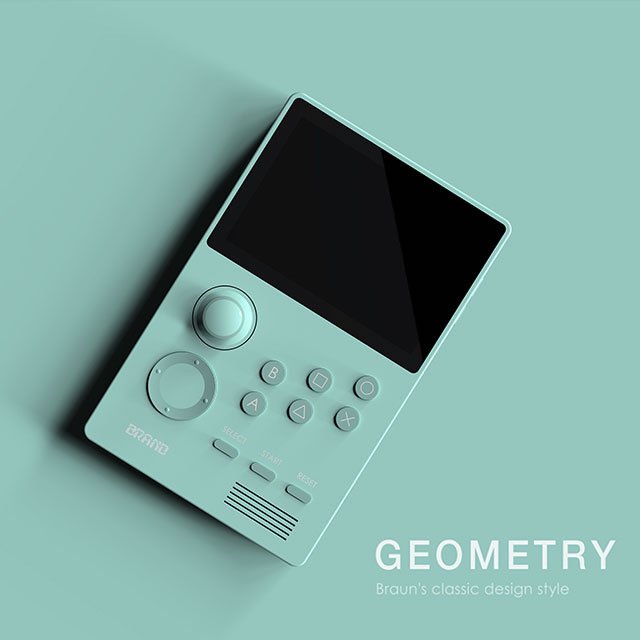 創(chuàng)意產(chǎn)品設(shè)計案例——極簡游戲機(jī)